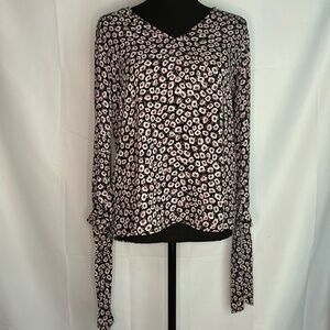 CECE FLORAL BLOUSE